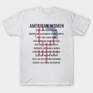 Modern American Women Gifts T-Shirt